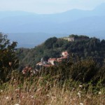 Ponzanello dalla Via Francigena